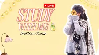 Study With Me Live | Silent Late NightStudy #productivelivesession