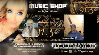 THE MUSIC SHOP WITH MISS MUSIC INTERVIEWS SUPREME ALLAH  from WU-TANG
