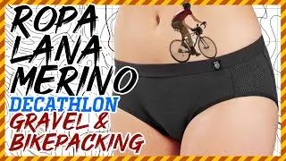 LANA MERINO para CICLISMO de AVENTURA | Gravel | Bikepacking | ROPA DECATHLON | Javier Bañón Izu
