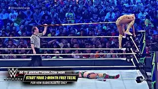 Charlotte Flair and Asuka fight tooth-and-nail for the SmackDown Women's Title: WrestleMania 34 WWE