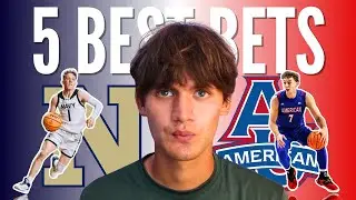 5 BEST BETS FOR COLLEGE BASKETBALL 1/12!