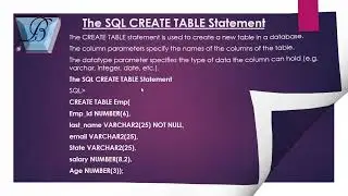 How to Create Tables in Oracle SQL and what are Data Types in Oracle   (Beginners) BashcomTech