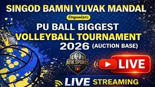 SINGOD BAMNI YUVAK MANDAL ORGANISED PU VOLLEYBALL TOURNAMENT -DAY 2