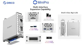 Orico Minipro Mac Mini Dock | Expand Storage, Ports & Speed Test for the Ultimate Mac Mini Setup