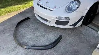 997 GT3 Cup front splitter install & removal