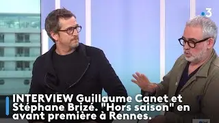 INTERVIEW Guillaume Canet et Stéphane Brizé. 