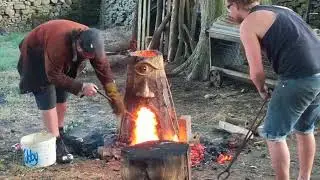Spoonfest smelting part 1