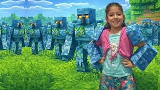 EX&Eacute;RCITO DE IRON GOLEM NO MINECRAFT! 🤖⚔️