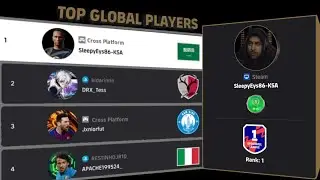 TOP GLOBAL PLAYERS | SLEEPYEYS86 (TOP 1) VS (TOP 35) EFOOTBALL LEAGUE NEW PHASE 2026