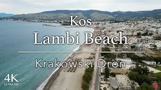 Lambi Beach - Kos - Grecja - 4K dron DJI mini 3 pro