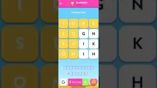 Wordbrain 2 Summer Event Day 6 2021 |  Wordbrain 2 Answers