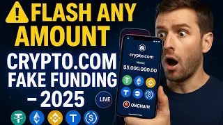 Crypto.com Fake Funding Trick 2025 | Onchain Flash Any Amount Instantly! (USDT, ETH, BNB & More)
