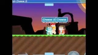 Selfies with friend in Growtopia
