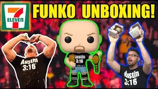 7 Eleven Exclusive &ldquo;Stone Cold&rdquo; Steve Austin WWE Funko Pop Unboxing