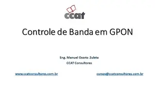 Controle de banda em GPON