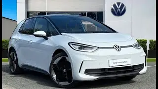 Approved Used Volkswagen ID.3 Pro S Match 77kWh 204PS in White | CX25MKD | Wrexham Volkswagen