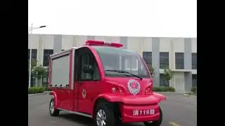 Community electric fire trucks, factory dock airport electric micro fire trucks