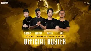 BGMI Roster Announcement Sequence For @F1LS Esports