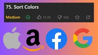 LeetCode 75. Sort Colors Must Do Problem - solution   #codinginterviews  #leetcode #twopointer