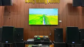 Dàn karaoke rẻ hơn 10tr 😲 loa DMX+đẩy DMX+vang vinal x5+micro baier ☎️0846,396,333