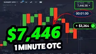 Pocket Option 1 Minute OTC Trading | Robot V-24 Pro OTC Strategy