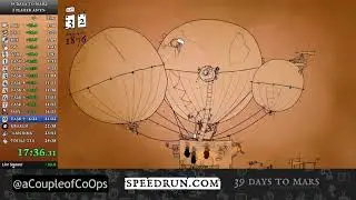 39 Days to Mars Speedrun. New World Record 23:01