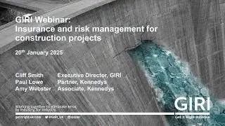 Webinar: Insurance and risk management for construction projects