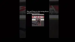 Max and Ricciardo after seeing Checos qualifying performance | ITS TIME TO WHAAAAAYYYY 🤣🤣🤣 #shorts