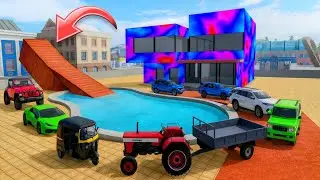 SABHI GADIYON KA POWER TEST 👉Car Glitch in Indian bikes driving 3D 