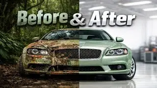 From Rust to Resplendent Green Luxury | Full ASMR Car Restoration | Classic Restore Hub&rdquo;