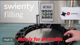 Modular matrix insert for &Oslash;45cm filling station