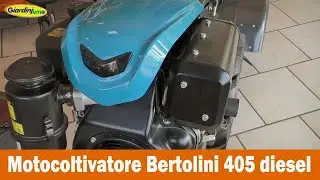 Motocoltivatore per uso intensivo Bertolini 405 S diesel