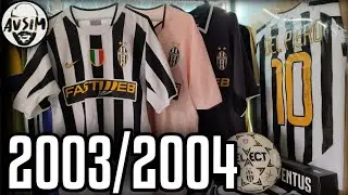 Le maglie della Juventus 2003/2004 ||| Avsim Shirts