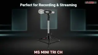 5Core Desktop Mic Stand Tripod | Universal Tabletop Microphone Holder | Compact & Stable