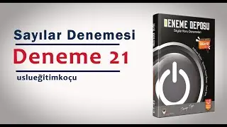 Sayılar Konu Denemeleri, DENEME 21, Acil Yayınları, #tytmatematik #özelders