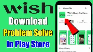 Wish app not download install pending problem solve in play store ios