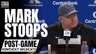 Mark Stoops Reacts to Kentucky Nearly Upsetting Georgia Bulldogs Football, 13-12 Loss | Post-Game