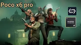 Left 4 dead/poco x6 pro/GAMEHUB/+rendimiento+configuración