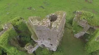Drone footage of Carrigogunnell castle
