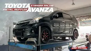 AVANZA PASANG KNALPOT STANDAR RACING !!! Muffler Pro-Silent