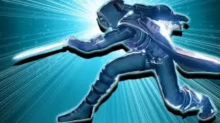 Destiny Bladedancer Hunter using Arc Blade