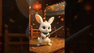 BunnyBoo boo 的武俠冒險 🐇⚔️ | Martial Arts Bunny