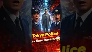 Tokyo Police vs Time Traveler 😱 | #shorts