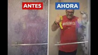 No limpies la mampara del ba&ntilde;o sin saber esto🧽🧼