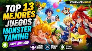 📱TOP 13  MEJORES JUEGOS MONSTER TAMING para ANDROID en 2025 &ndash; &iexcl;Los M&aacute;s Vendidos y Adictivos!