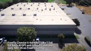 Cinestar Gimbal test with Sony NEX 5N