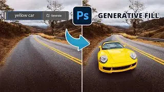 Генеративная заливка в Photoshop | НОВЕЙШИЙ инструмент на базе искусственного интеллекта!