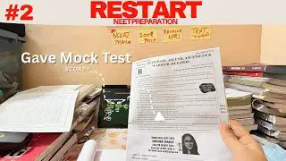 DAY02 | Gave@NEETprep MockTest today #neet2026#neetpreparation 