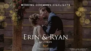 Historic Bethlehem Museum & Sites Wedding Ceremony Recap - Erin & Ryan's Wedding in Bethlehem, PA