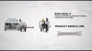 BZW-882D+F Computerized slitting,cutting and stripping machine for ribbon cable🎊